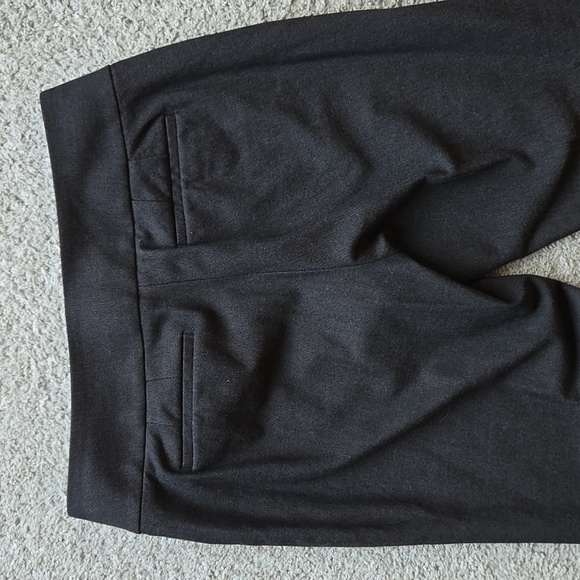 ANN Taylor LOFT Julie Boot Cut Rigid Pants Cotton Blend Bi-stretch Womens 10 - Picture 10 of 12